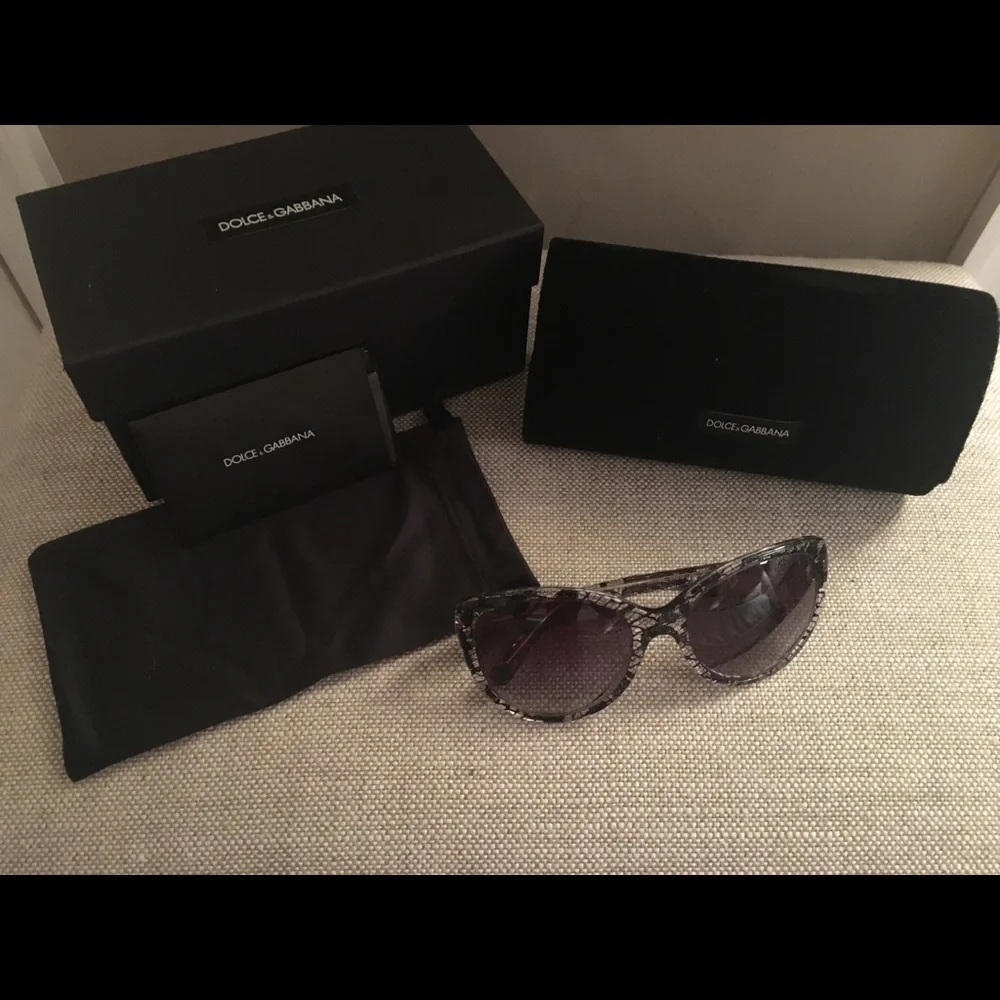 🔥SUPER SALE 🔥Dolce and Gabbana lace sunglasses